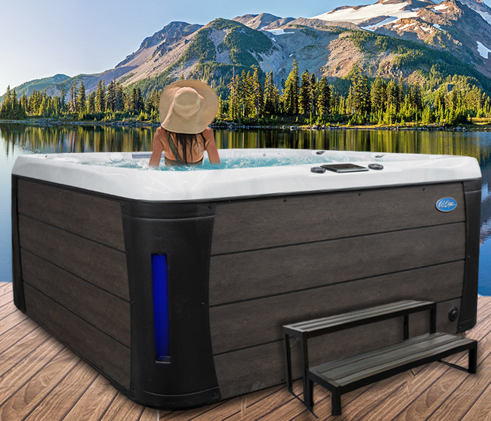 Calspas hot tub being used in a family setting - hot tubs spas for sale North Charleston